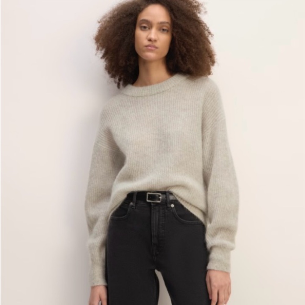 Everlane Women’s Sweater - The Cocoon Crew in Alpaca